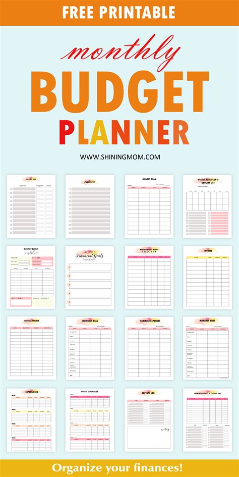 Budget Planner Calendar