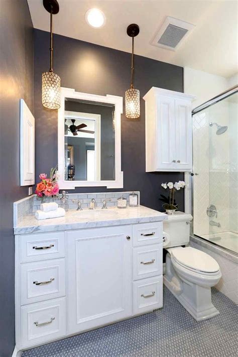 Budget bathroom remodel. Skip the tile and use paint to create an elegant wall treatment for a budget-friendly bathroom update. To create a two-tone look, ... The average cost of a full bathroom remodel is around $10,000. The range is between $6,100 and $16,600, depending on the type of fixtures, ... 