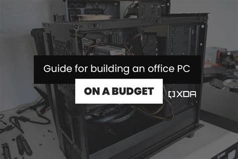 Budget home/office work PC build guide: These are …