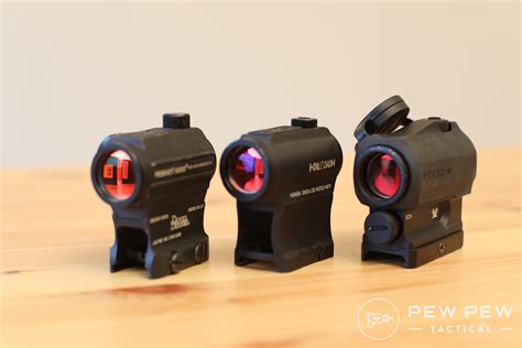 1) Trijicon RM06 RMR Type 2 Red Dot Sight. Our first r