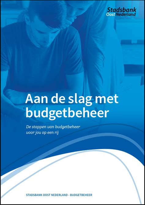 Budgetbeheer - Stadsbank Oost Nederland