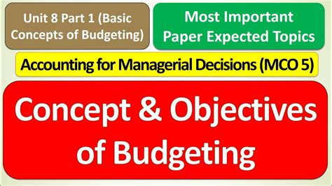 Budgeting unit part 1. Things To Know About Budgeting unit part 1. 