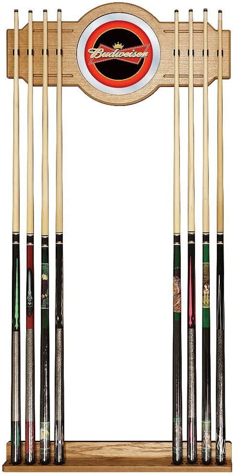 Budweiser Billiard Cue Rack with Mirror - Amazon.com