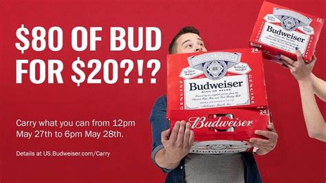 Budweiser beer rebate. 4mo. Bud Light-parent AB InBev () is offering a number of incentives to distributors after a backlash to its controversial ad campaigns sparked a steep drop-off in sales. In order to smooth over ... 