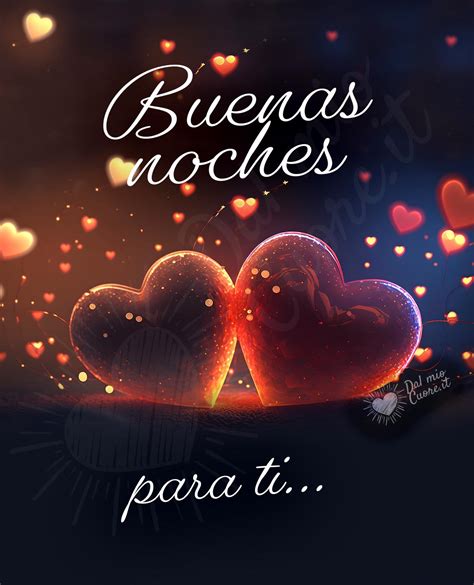 Buenas noches mi corazon translation english