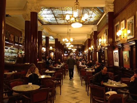 Buenos aires cafe. On this avenue, the backbone of the historic centre and the beating heart of Buenos Aires, is the oldest surviving café – the famous Café Tortoni. Founded in 1858 it is one of the great cathedrals of Porteño (Buenos Aires) cafés. Built in the French style, it has many impressively large rooms. A reminder of the Belle Époque of Buenos ... 