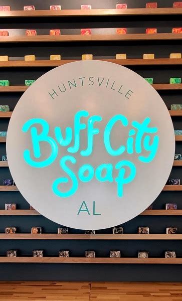 Buff City Soap - Huntsville, AL. 2.8K followers. Follow. Buff City Soap – fresh soap, handmade daily, so you can smell wonderful. Try our plant-based Soaps, B.. 