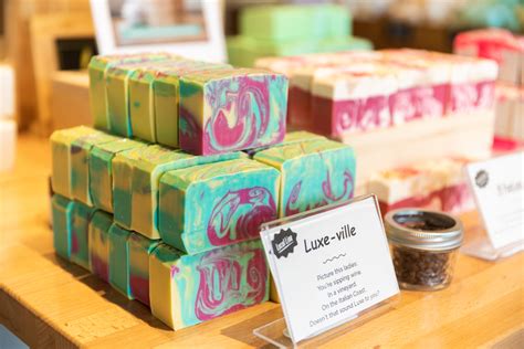 Buff city soaps. 918-351-7606. HOURS. Monday-Thursday: 11:00am-7:00pm. Friday-Saturday: 10:00am-8:00pm. Sunday: 12:00pm-6:00pm. The Buff City Soap Mission. We're on a mission to … 