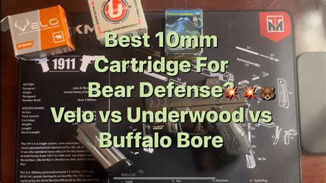 Buffalo bore vs underwood 10mm. Things To Know About Buffalo bore vs underwood 10mm. 
