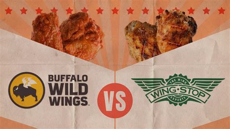 Buffalo wild wings vs wingstop. The Criteria. This is a bone-in battle, so the wings I ordered were a mix of flats and drumsticks served with no sides or extras. To be completely balanced, I ordered the crowd's favorite flavor of tailgate parties — mild buffalo sauce — from each restaurant. I then tasted the wings to pick a winner based on the flavors of the sauce, the ... 