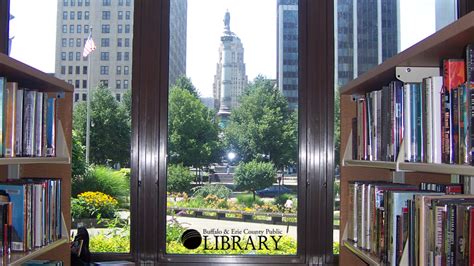 Buffalolib - Buffalo & Erie County Public Library. Central Library, 1 Lafayette Square Buffalo, NY 14203. For questions or more information please call 716-858-7126 or email librarybymail@buffalolib.org. 