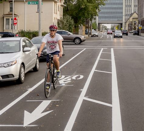 Buffered bike lanes may look complicated, but here’s how you navigate them safely: Roadshow