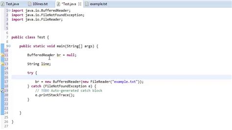 Bufferedreader java 17.  Parameters: in - A Reader sz - Input-buffer size Throws: IllegalArgume...