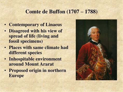 Buffon theory of the earth