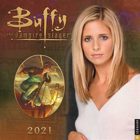 Full Download Buffy The Vampire Slayer 2021 Wall Calendar By 20Th Century Fox