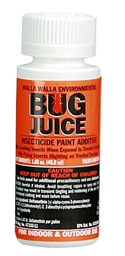 Bug Juice Insecticide Paint Additive