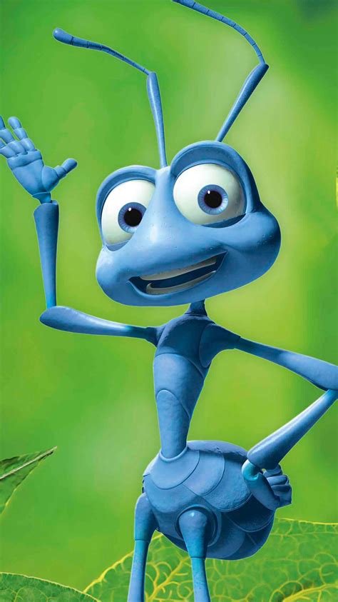 Bug from bugs life. Under Section 107 of the Copyright Act 1976, allowance is made for "fair use" for purposes such as criticism, comment, news reporting, teaching, scholarship,... 