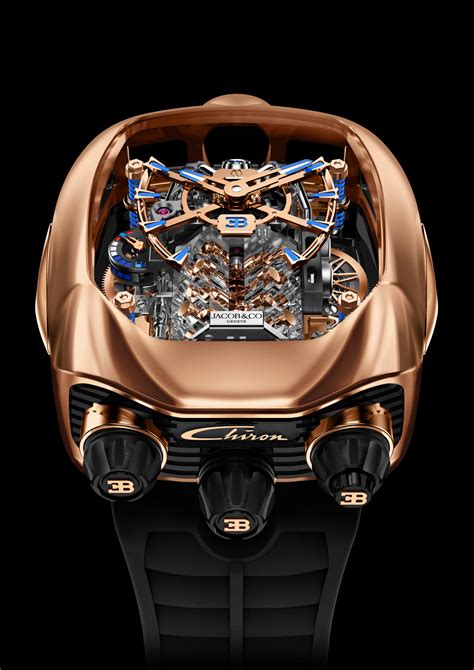 Buggati watch. After purchasing a $5,200,000 Bugatti Chiron, Andrew Tate decided to match it by getting a $380,000 Jacob & Co. Bugatti Chiron Tourbillon watch. The timepiece seamlessly blends Jacob & Co.'s breathtaking esthetics and Chiron's iconic silhouette. Incredibly complicated movement comprised of 578 individual … 