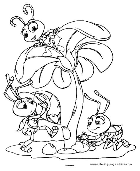 Bugs Life Coloring Page