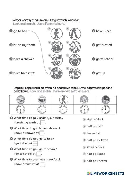 Bugs Team 3 Unit 4 Karta pracy - Liveworksheets