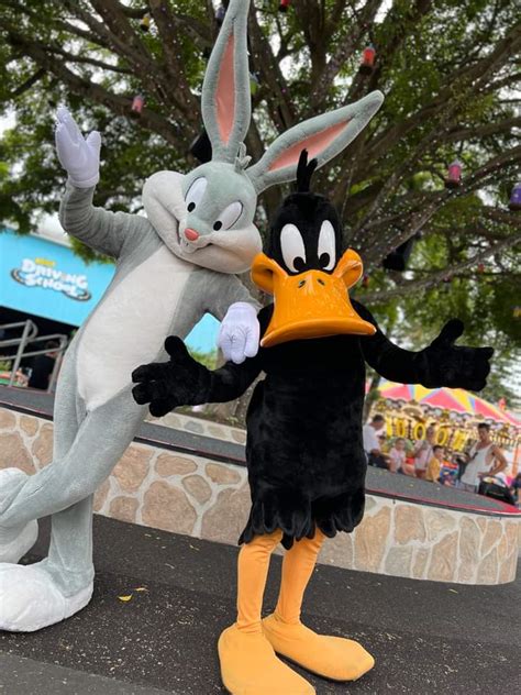 Bugs and Daffy at Kids WB Fun Zone : r/looneytunes