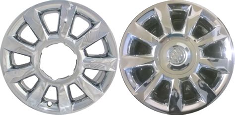 Buick Enclave Wheel Skins Black / Chrome HH Auto