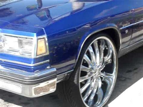 Buick LeSabre on 28s rims - YouTube