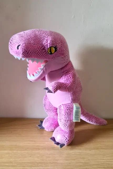 Build A Bear Pink TRex Metallic Stuffed Dinosaur eBay