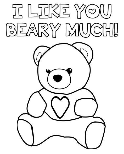 Build A Bear Printable Pages Coloring Pages