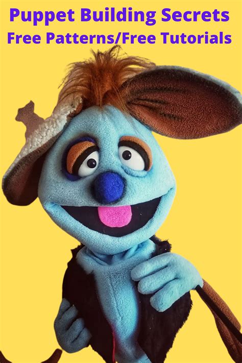 Build A Muppetstyle Puppet Free puppet patterns, Puppet patterns