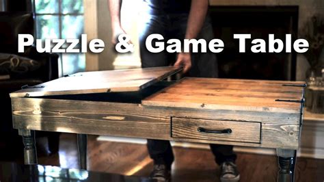 Build A Puzzle Table
