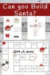 Build A Santa Board Game Simple Living. Creative Learning