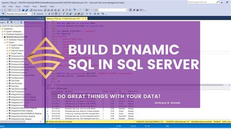Build Dynamic SQL in SQL Server YouTube