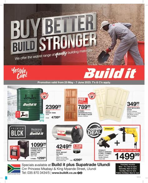 Build It Ulundi Catalogue