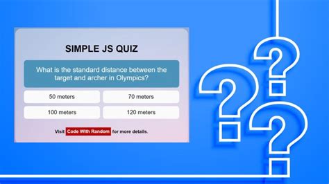 Build Multiple Choice Quiz App With HTML ,CSS and JavaScript