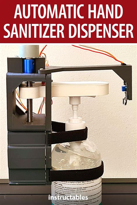 Build My Own Hand Sanitizer Machine for using at Home.