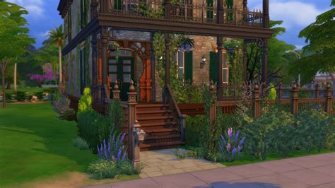 Build With Me: Haunted House using The Sims 4 Paranormal Stuff