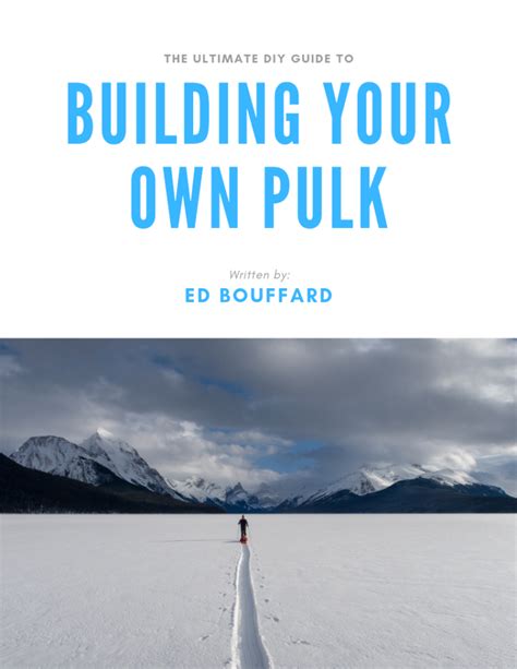 Build Your Own DIY Pulk Sled – SkiPulk.com