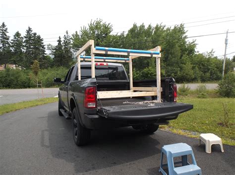 Build Your Own Low Cost Pickup Truck Canoe Rack