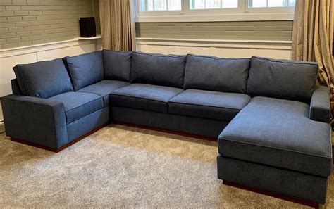 Build Your Own Sectional Sofa Curved Sectional Fabric Blue Comfy