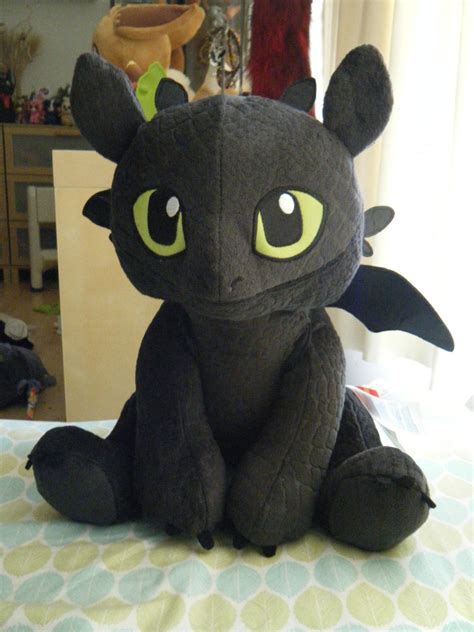 Build a Bear HTTYD 2 Toothless Plush by ShadoweonCollections on DeviantArt
