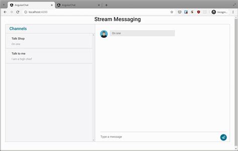 Build a Chat App with Angular 9 RealTime Live Chat w/ Node & Components
