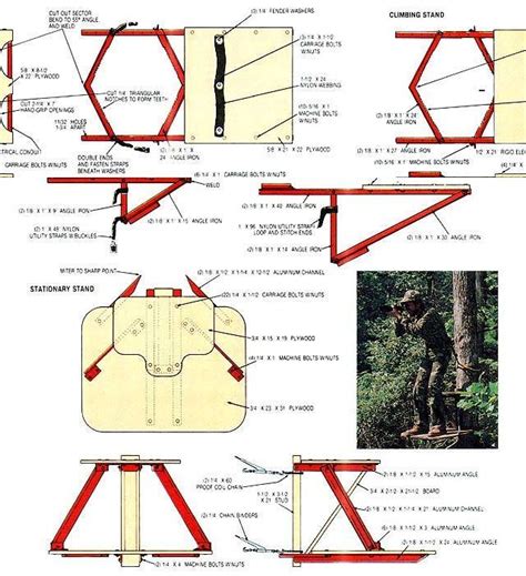 Build a Hunting Tree Stand Nature and Community MOTHER EARTH NEWS