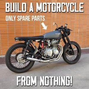 Build a REAL Motorcycle Only From SCRAP! 7 Steps Instructables