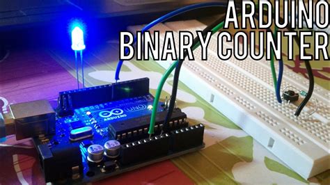 Build a Simple Binary Counter Using Your Arduino