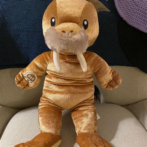 Build a bear sea world exclusive walrus plush COMES... Depop