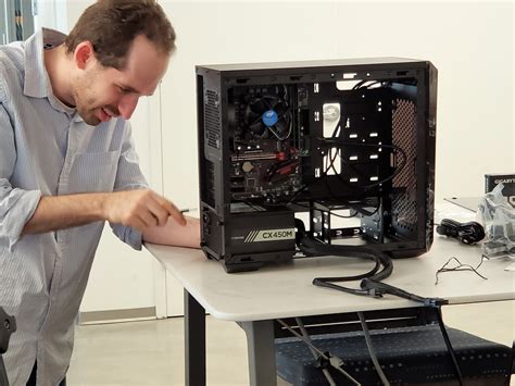 Build a computer. Building a PC might take a beginner three or four hours. If you include preparation and software installation time, it might take six or seven hours—not including the time waiting for component deliveries, of course. A seasoned PC builder might build their PC in an hour or so, and only take an extra hour to prepare and install software. ... 