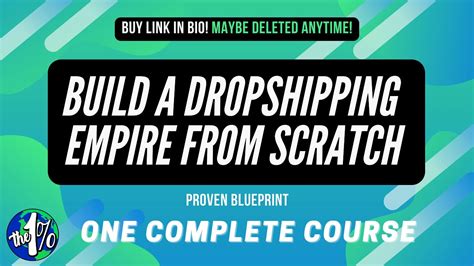 Build a dropshipping empire from scratch. The dropshipping model is still a highly profitable way of selling physical products online. Follow along with me as I. Close. Work. Jobs & careers home; Search jobs; Search remote jobs; Subscribe to job alerts; Age diverse employers; Career advice. CV tips; Help finding a job; Interview advice; Job ideas; 