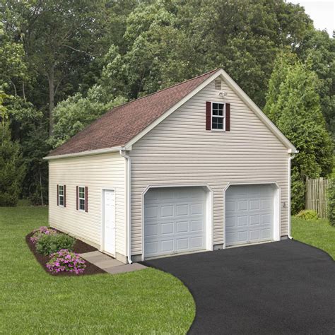 Build a garage. This free garage plan includes a list of tools, materials, diagrams, and step-by-step building instructions. The diagrams can easily be followed as it includes the corresponding letters of the materials used. Click here to check out the detailed instructions and materials. 9. Double Garage Plans. 
