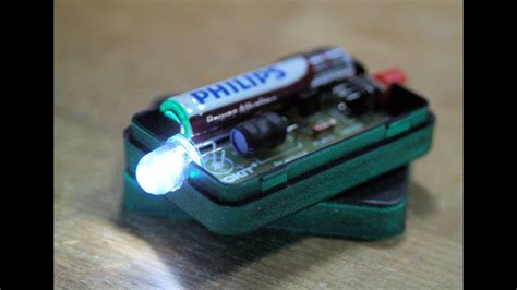 Build an Electronic Flashlight Kit or Torch